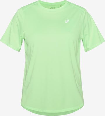 ASICS Функциональная футболка 'CORE' в Зеленый: спереди
