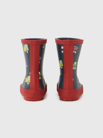 HUNTER Regenlaarzen 'FIRST CONSTRUCTION' in Blauw