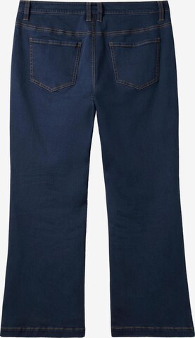 sheego by Joe Browns Bootcut Jeans in Blau