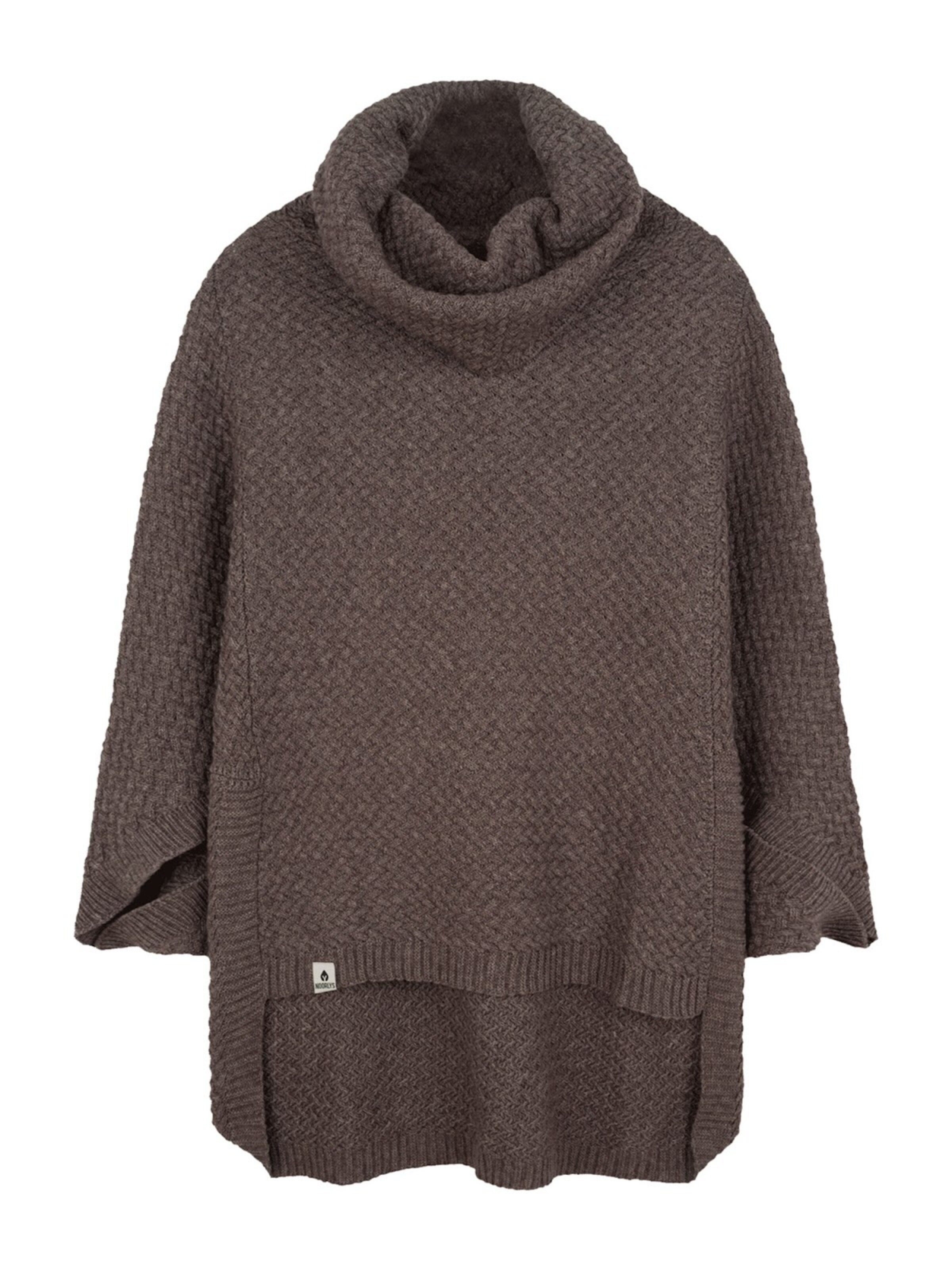 NOORLYS Sweater 'MUUS' in Brown: front