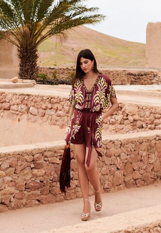 love & roses Jumpsuit in Bruin