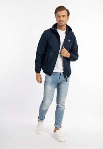 Veste fonctionnelle 'Bridgeport' Schmuddelwedda en bleu