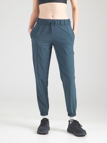 Athlecia Tapered Workout Pants 'Austberg' in Blue: front