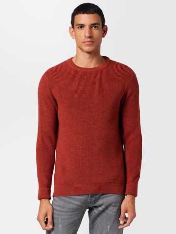 Brava Fabrics Sweater in Orange: front