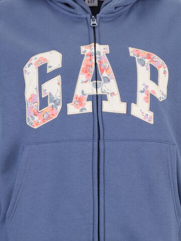 Gap Petite Mikina 'HERITAGE' – modrá
