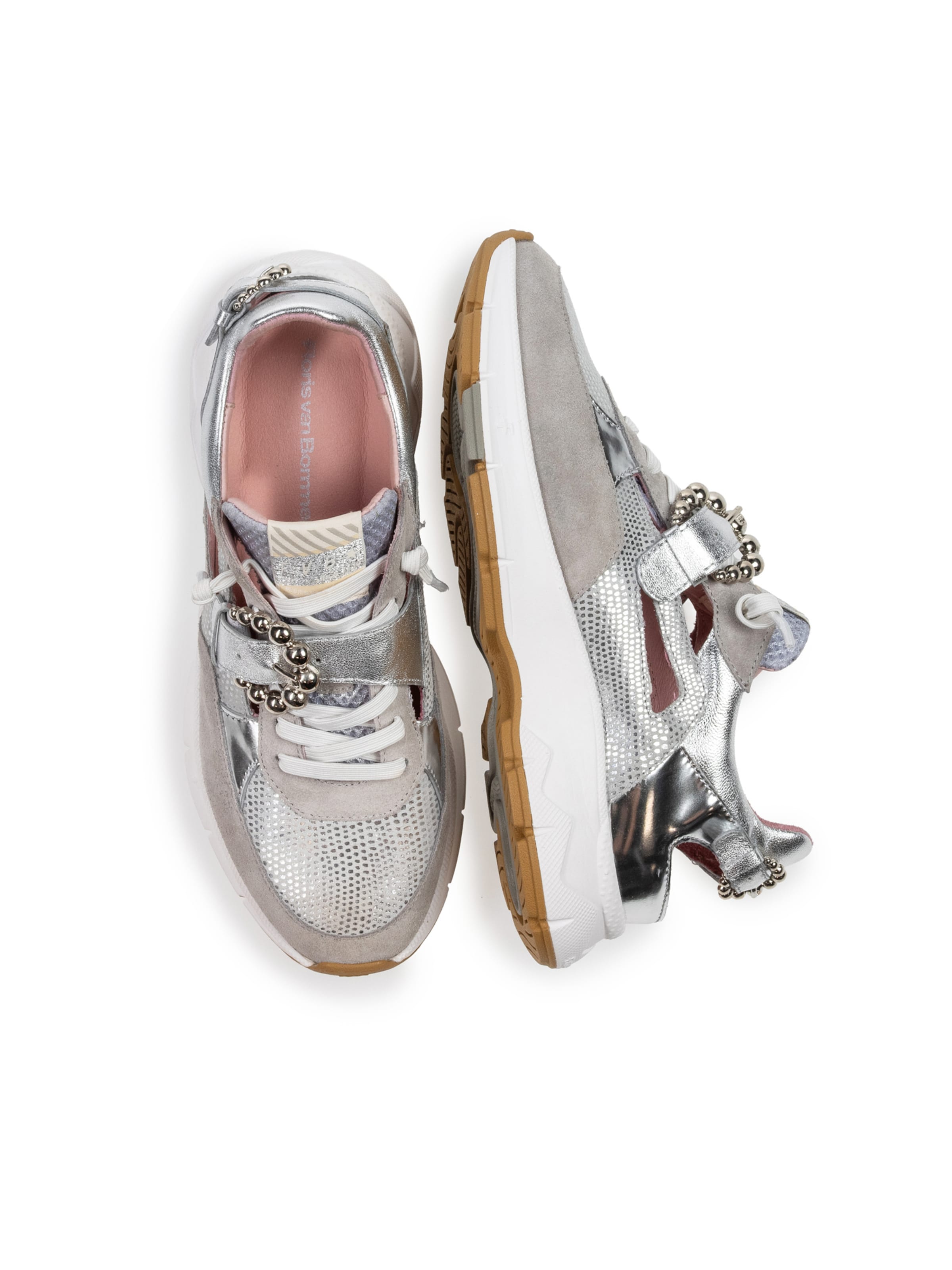 Floris van Bommel Sneaker 'Daysi 08' in Silber