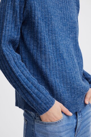 ICHI Sweater 'Novo' in Blue