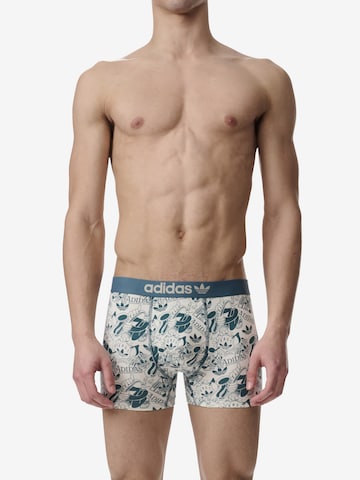 ADIDAS ORIGINALS Boxer shorts ' Comfort Flex Cotton Print ' in Beige: front