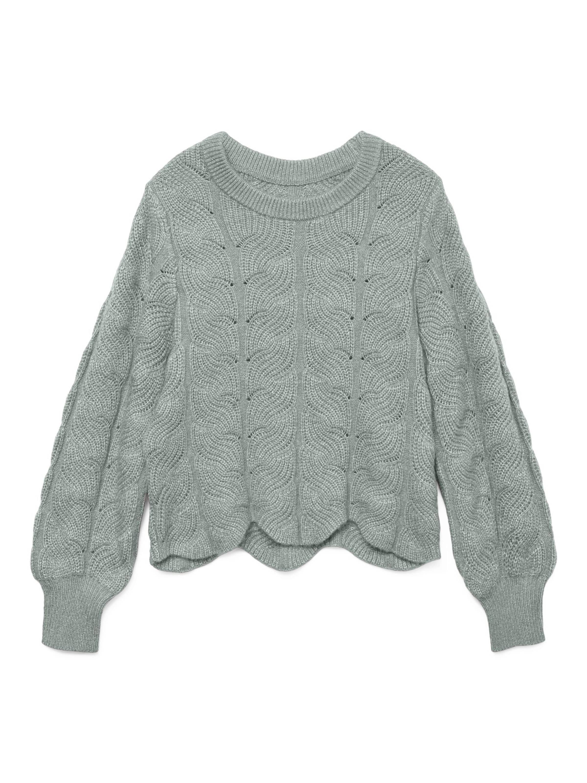 VERO MODA Pullover 'ESTELLE' in Grün: Vorderseite
