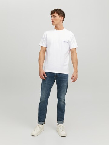 JACK & JONES Bluser & t-shirts 'TEAM' i hvid