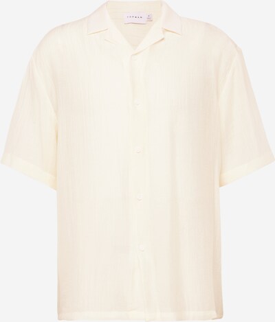 Marškiniai iš TOPMAN, spalva – nebalintos drobės spalva, Prekių apžvalga