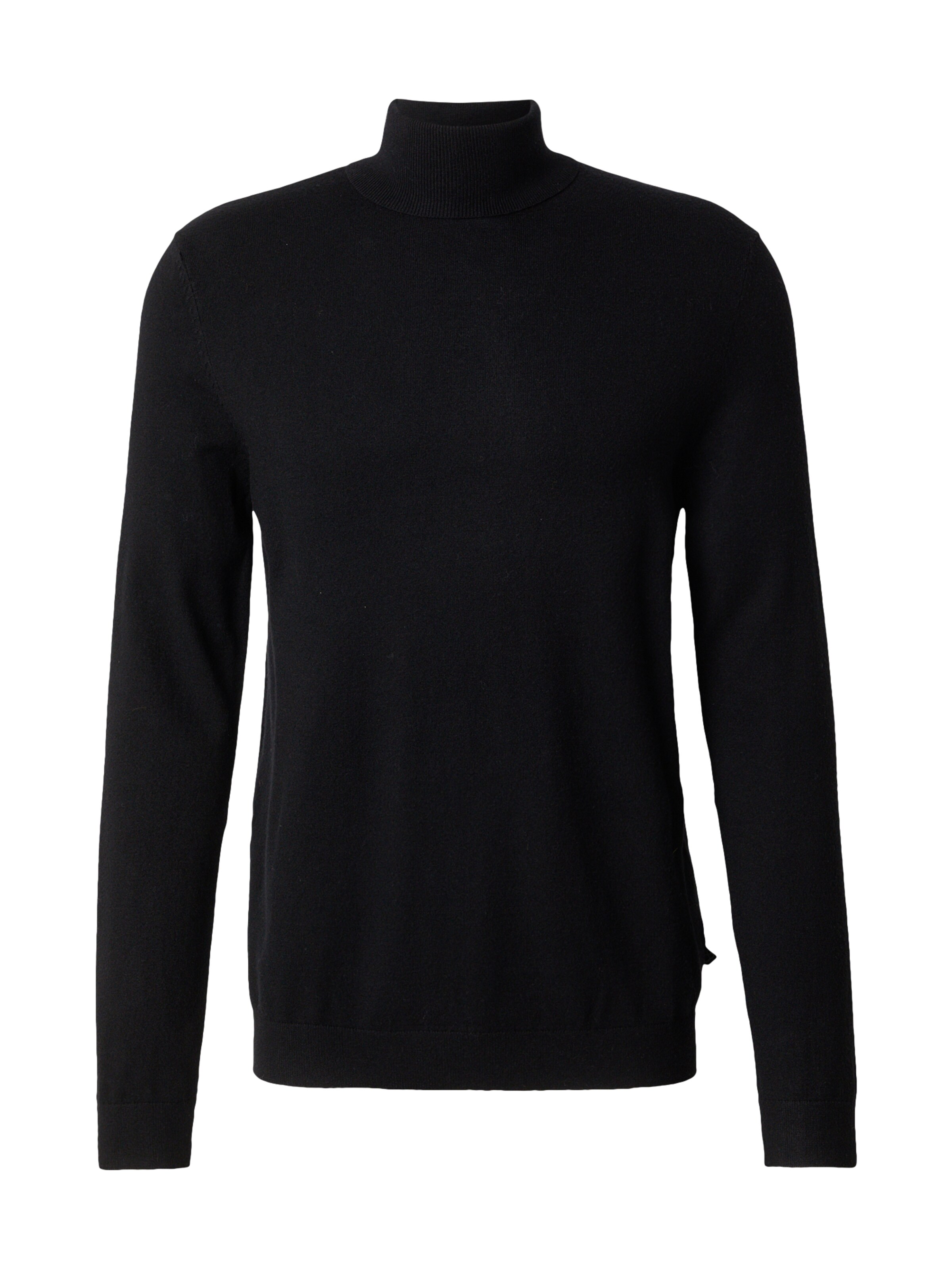 QS Pullover in Schwarz: Vorderseite