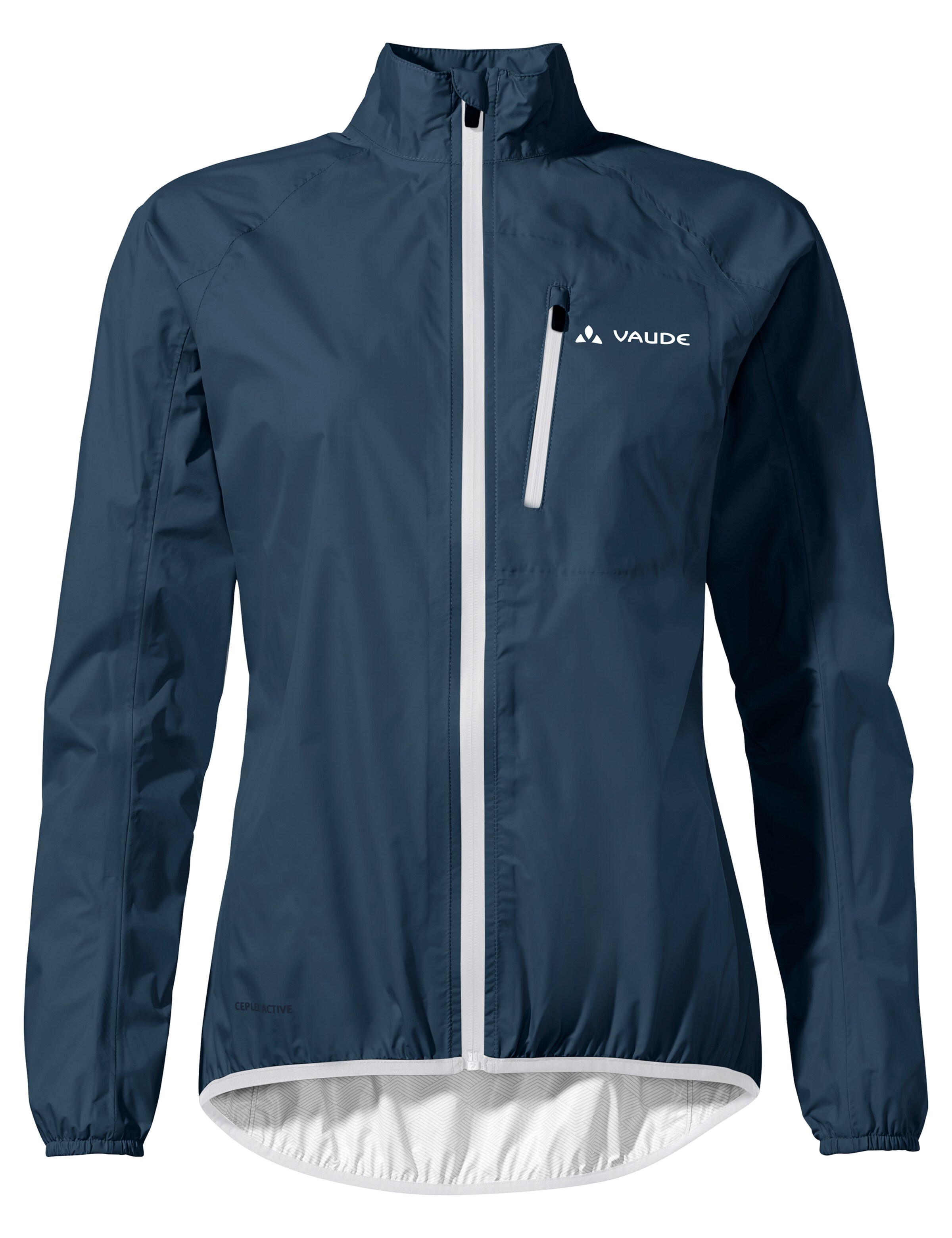 VAUDE Outdoorjacke 'Drop J III' in Blau: Vorderseite