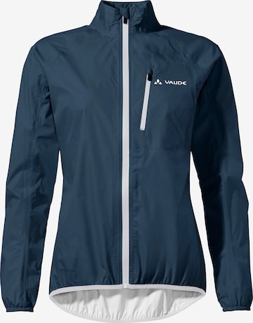 VAUDE Sports jacket 'Drop J III' in Blue: front