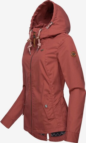 Ragwear Toiminnallinen takki 'Monade' värissä vaaleanpunainen