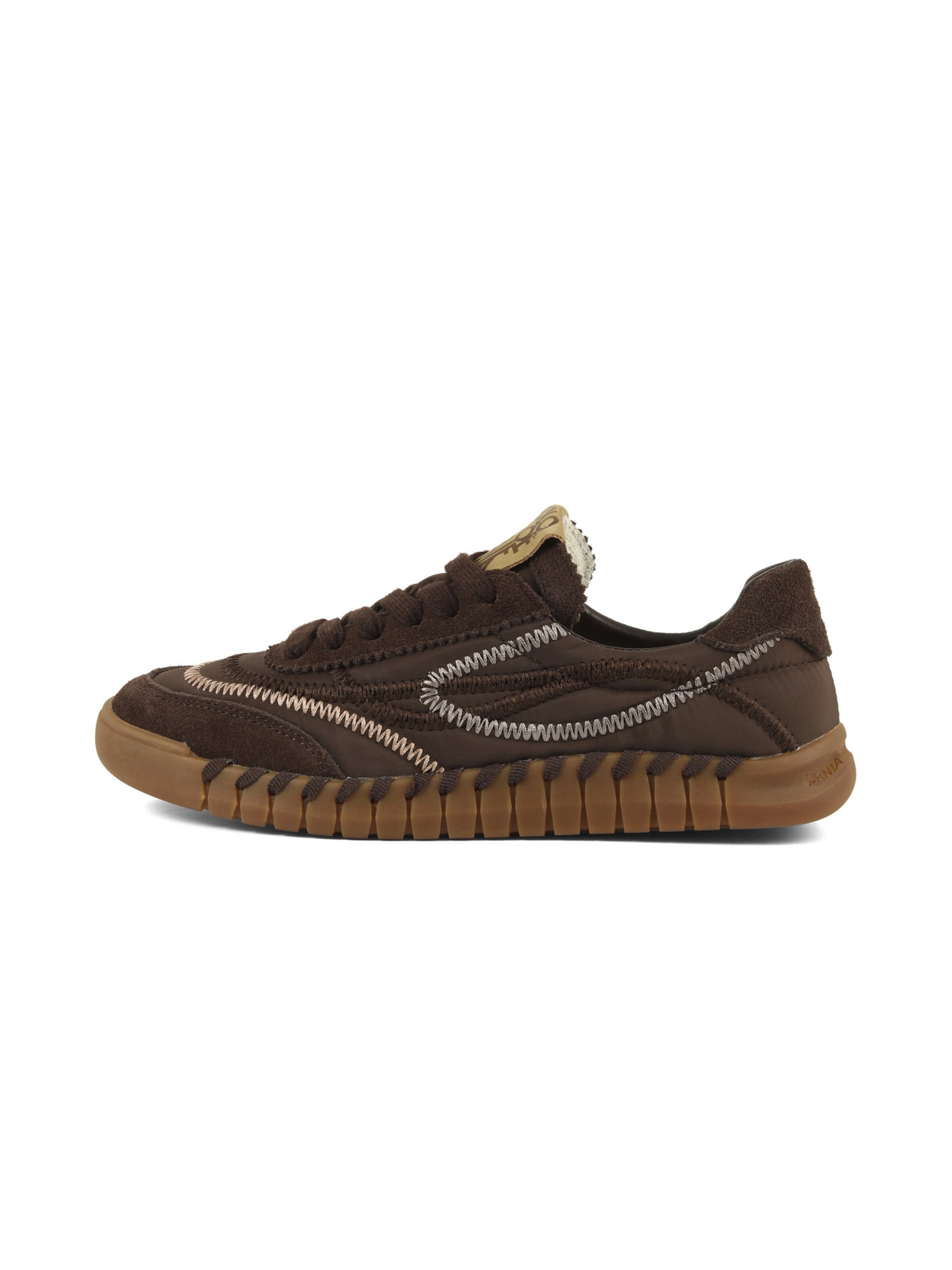 Sneaker bassa di COLORS OF CALIFORNIA in marrone: lato