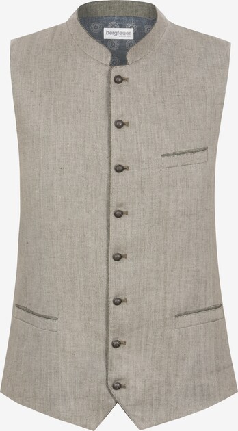 Stockerpoint Leono Gilet Classico Uomo – Taglio Dritto, Colletto In Velluto, Nero (Taglia 44)
