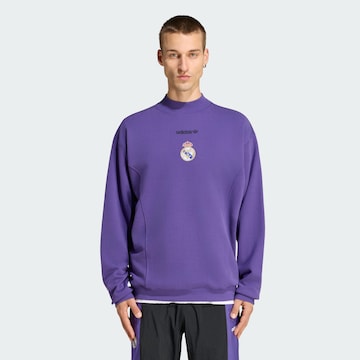 ADIDAS PERFORMANCE Sportsweatshirt 'Real Madrid EQT' in Lila: voorkant
