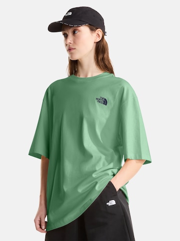 THE NORTH FACE T-Shirt in Grün: Vorderseite