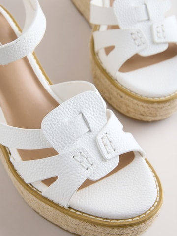 Next Sandalen met riem 'Forever Comfort' in Wit