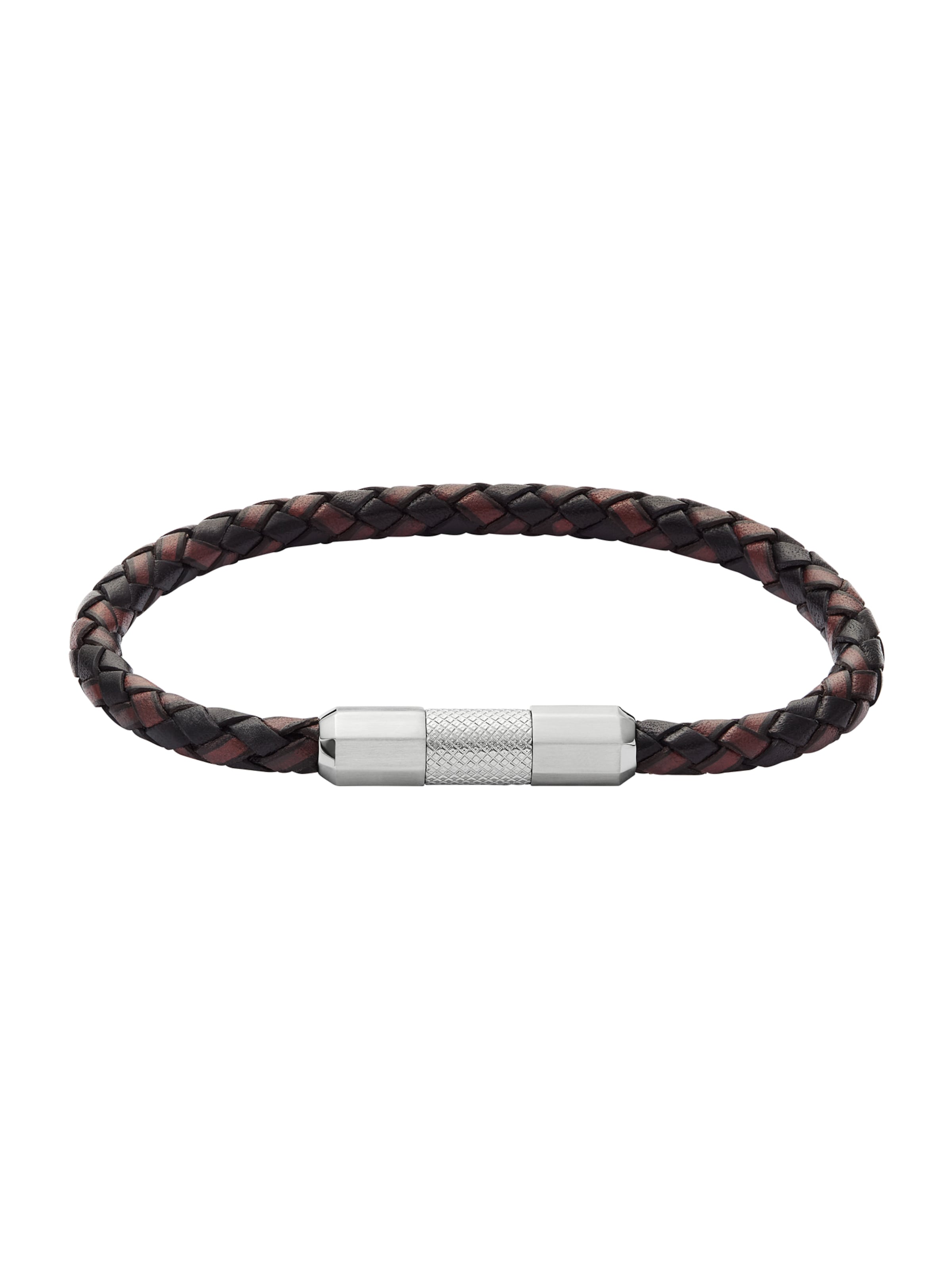 FOSSIL Βραχιόλι 'KNOX' σε ασημί: μπροστά