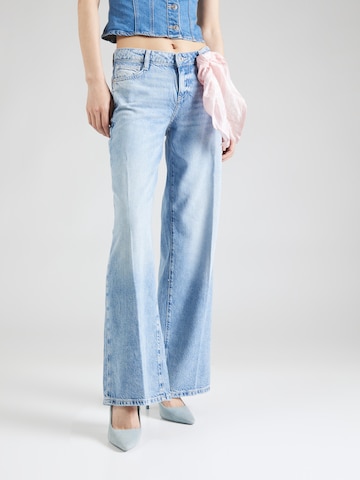 GUESS Wide leg Jeans 'SEXY' in Blue: front