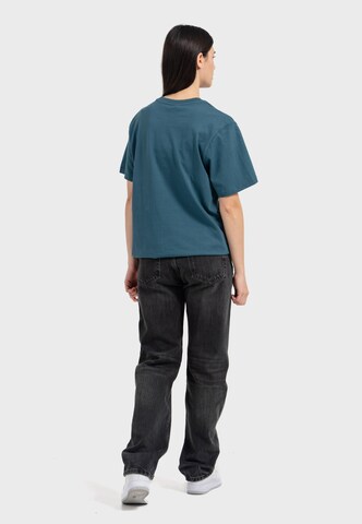 Oldskull Shirt 'Basic Oldskull 25' in Blue