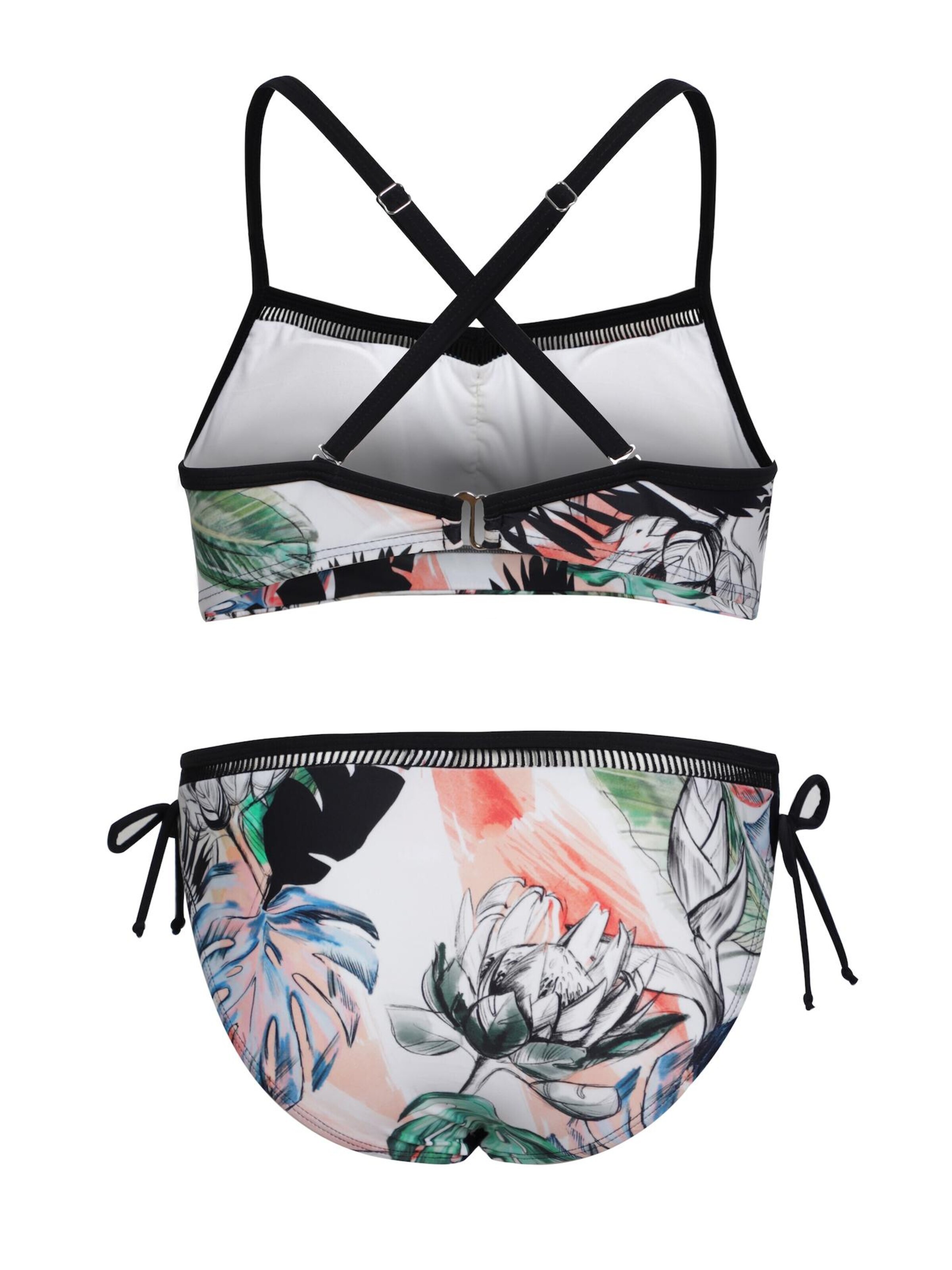 La V Triangel Bikini 'Bikini classic met kant detail' in Gemengde kleuren