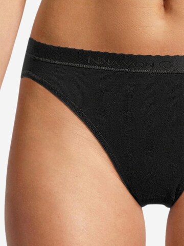 Nina von C. Panty 'Basic' in Black