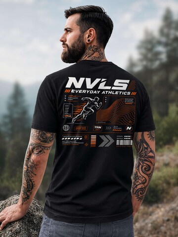 Neverless Shirt 'Everyday Athletics'‌ in Schwarz