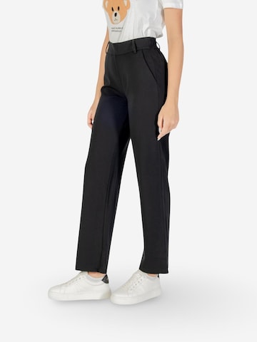 regular Pantaloni 'ONLPOPTRASH LIFE MW STRAIGHT PNT NOOS 15341829' di ONLY in nero