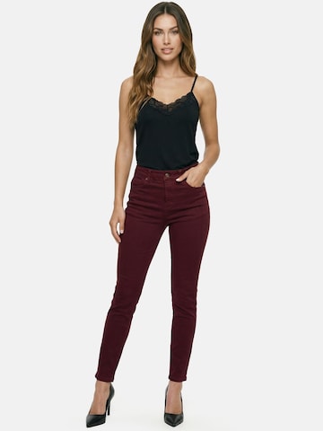 Skinny Jean 'F138' Tazzio en rouge