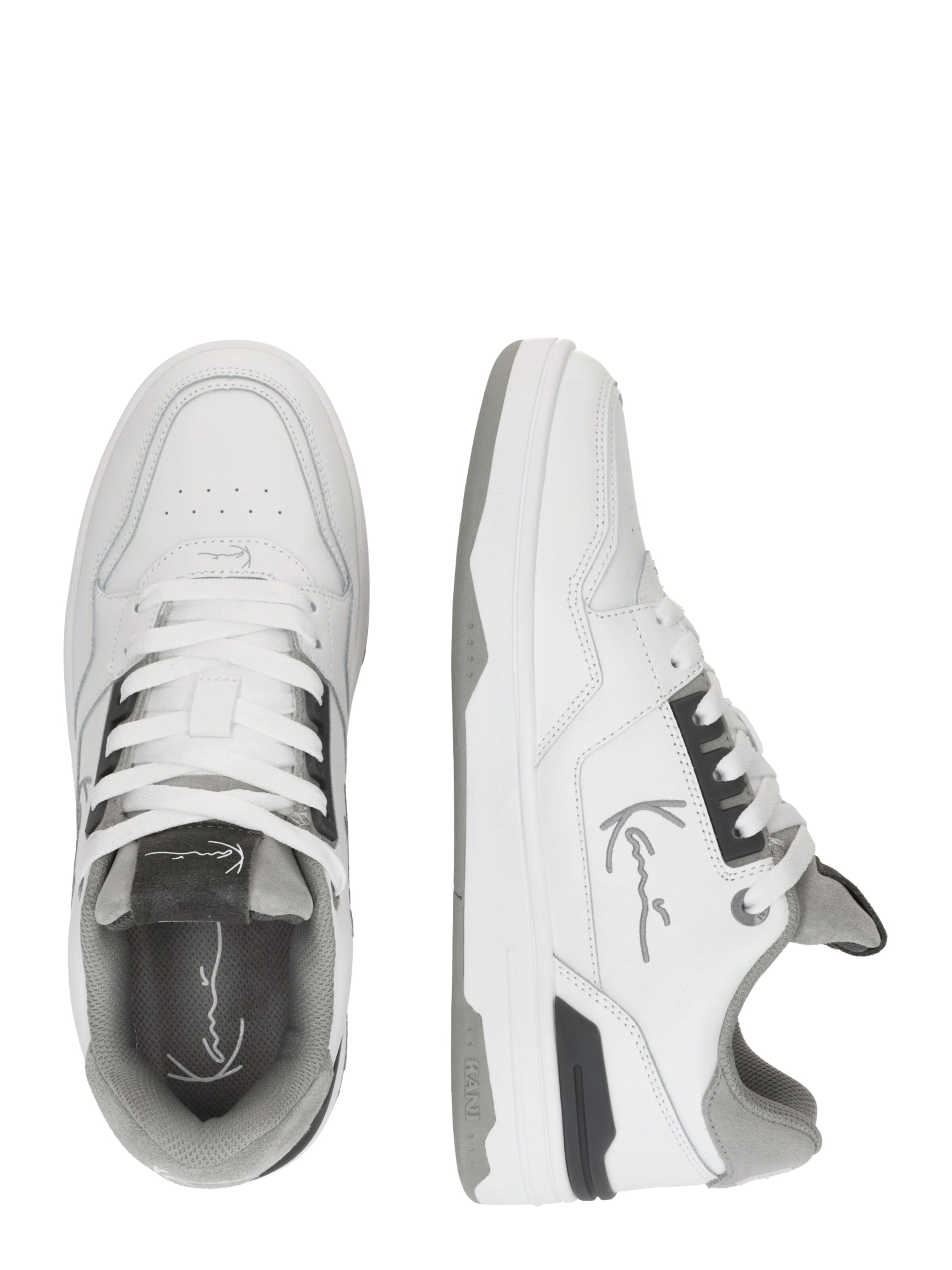 Baskets basses Karl Kani en blanc