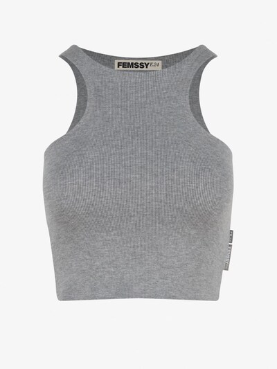 FEMSSY Top 'MIDLINE TOP BEIGE' ve velikosti XS - šedá, Produkt