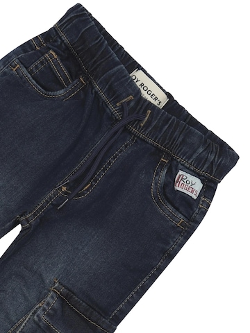 Roy Rogers Tapered Jeans 'CARGO RR' in Blau