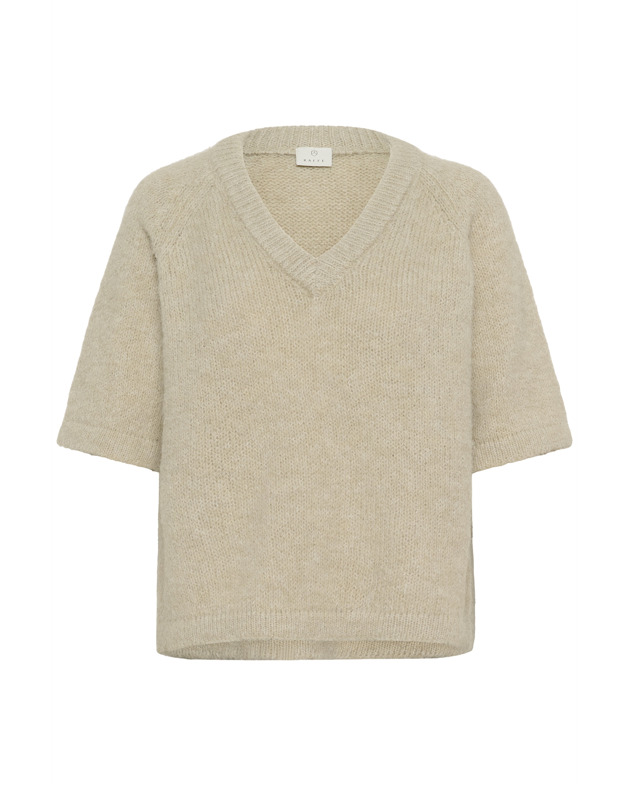 Kaffe Pullover 'Emilie' in Beige: Vorderseite