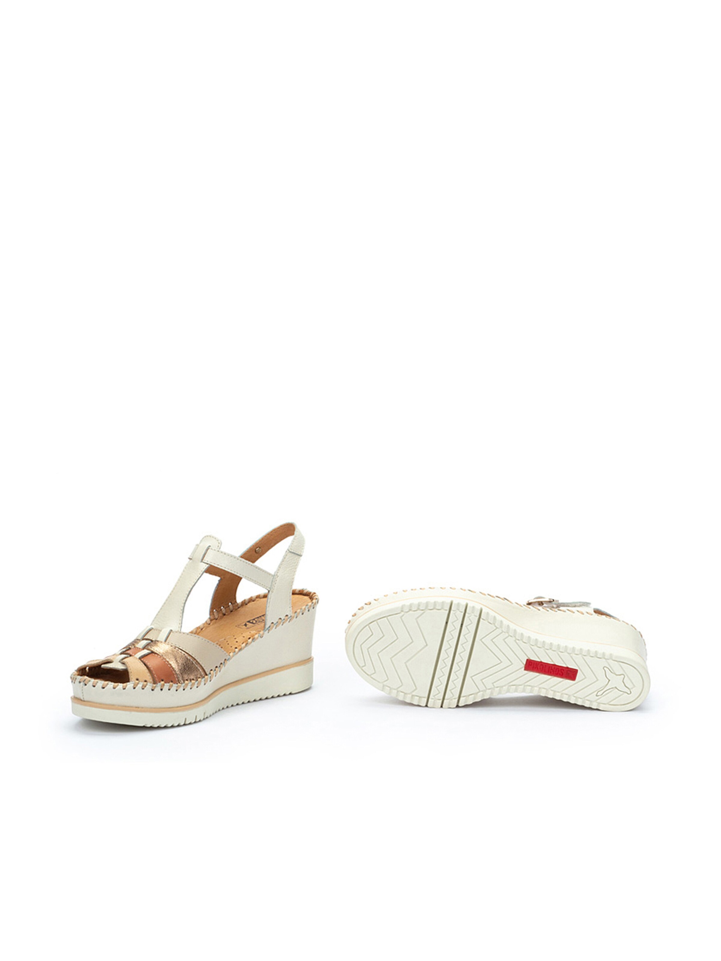 PIKOLINOS - Sandália 'Aguadulce' em branco