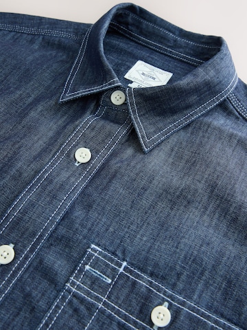 Next Regular fit Πουκάμισο σε μπλε