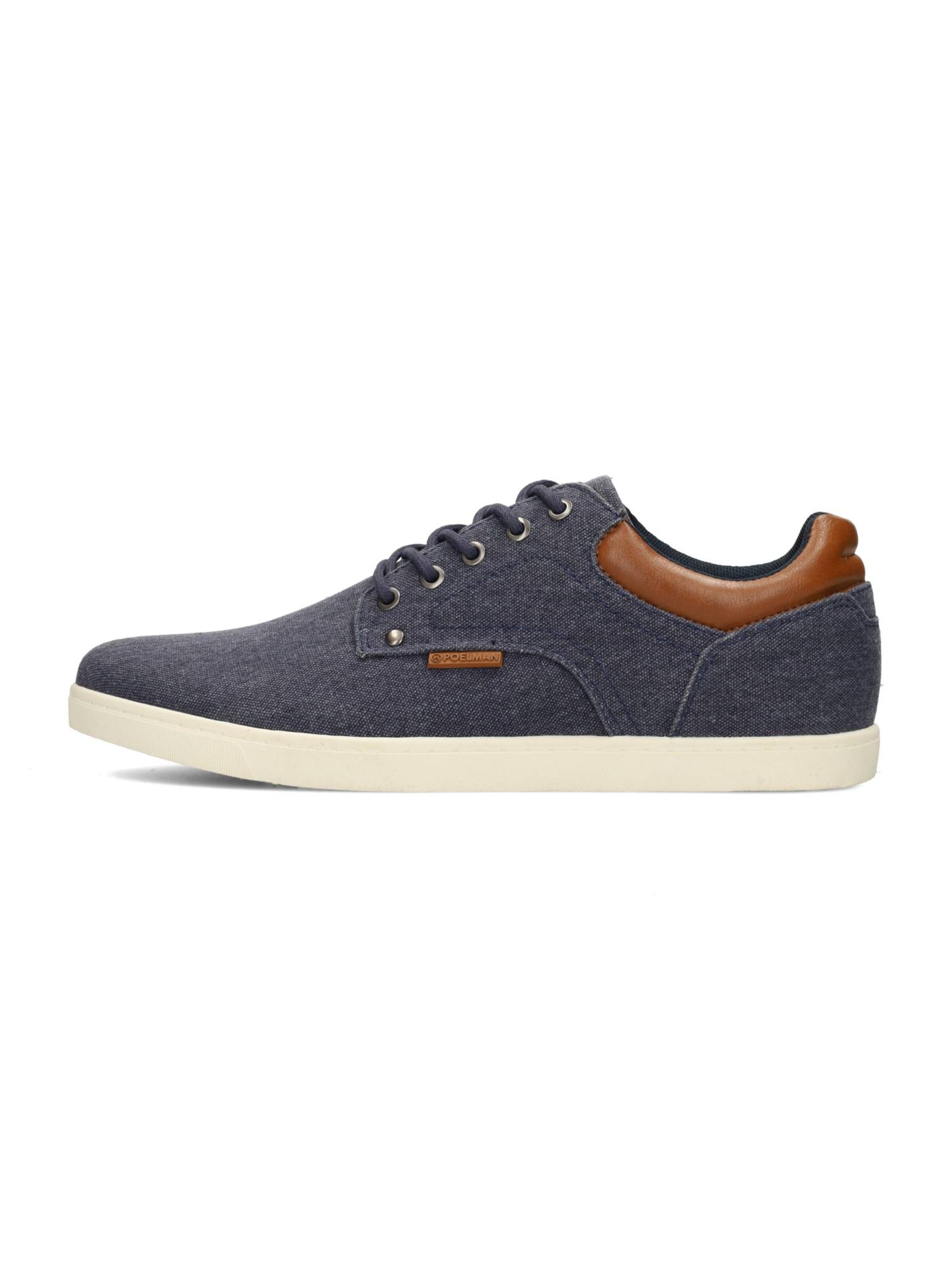 PS Poelman Sneaker in Grau: Vorderseite