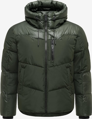 Veste d’hiver 'Kiaan XX' STONE HARBOUR en vert : devant