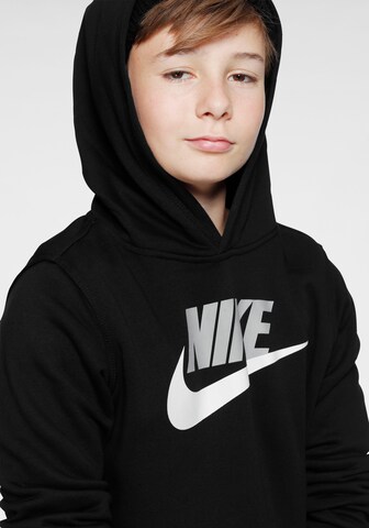 Nike Sportswear Regular fit Sweatshirt 'Club+ Hbr' in Black