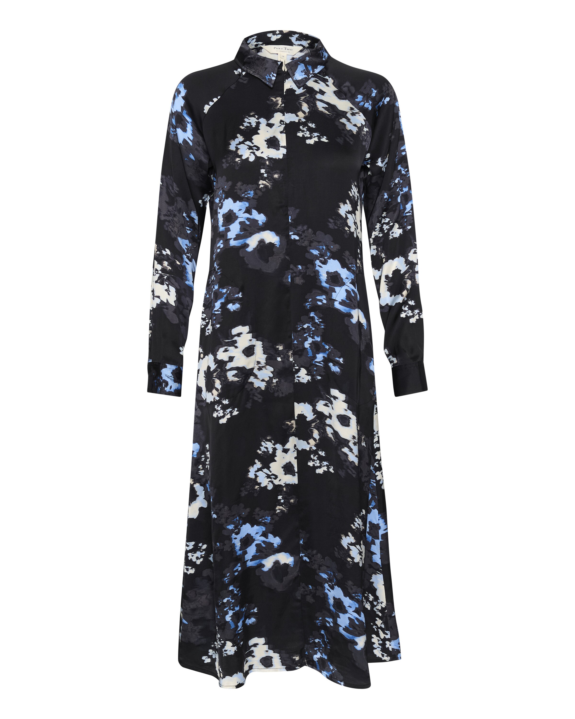 Part Two Jurk 'Lamiya' in Zwart: voorkant