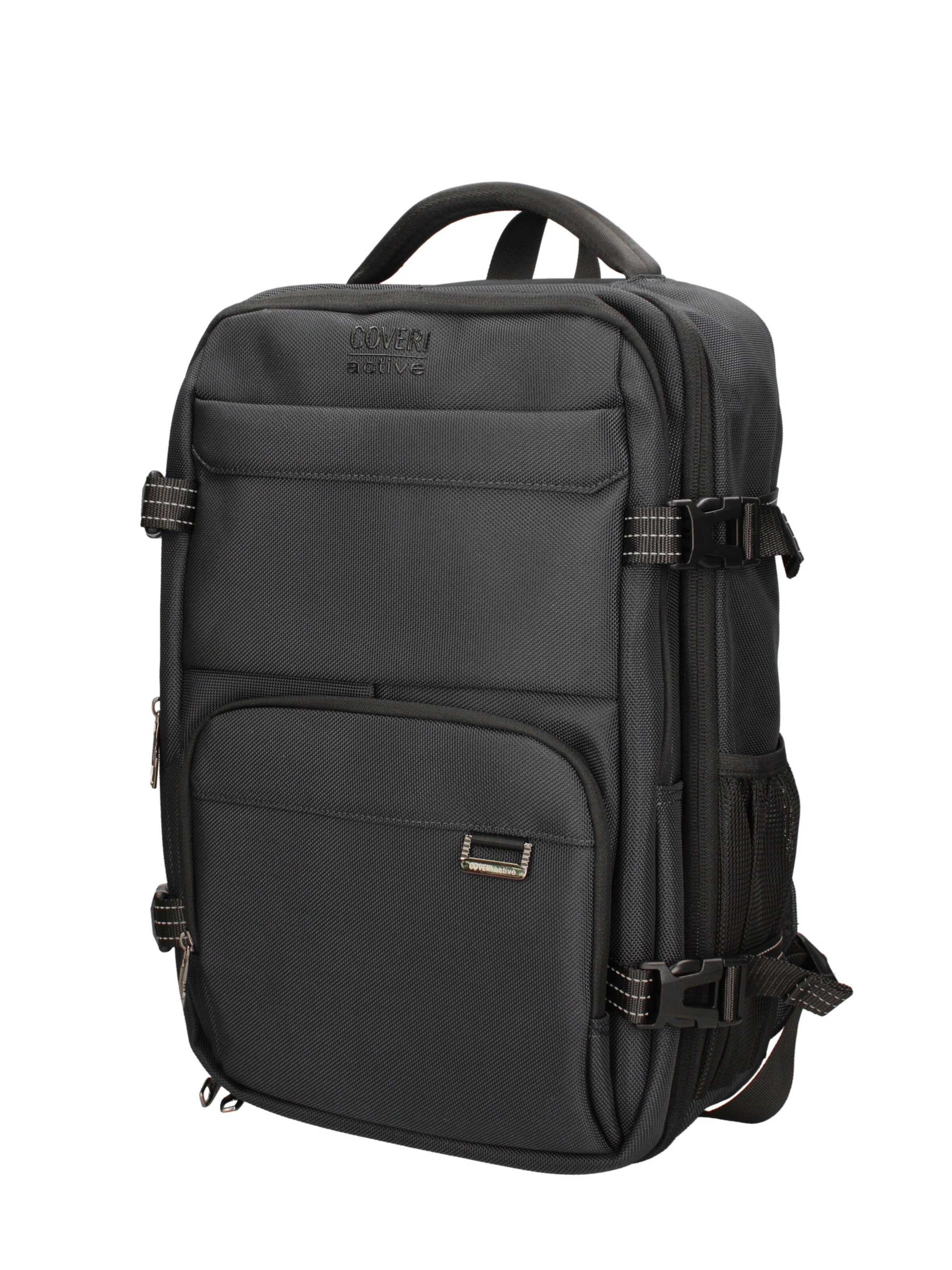 Zaino 'Zaino Coveri Active Poliestere 100% - Unisex Casual con Zip' di Coveri Collection in grigio