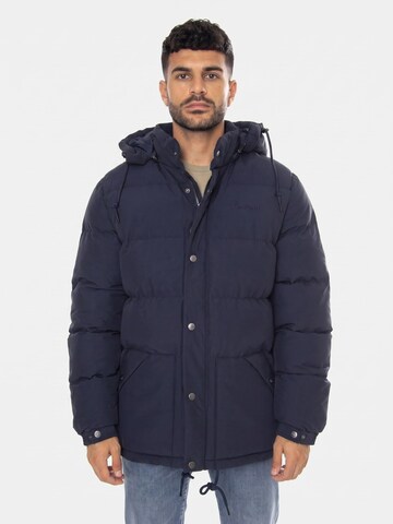 PENFIELD Kurtka zimowa 'Bowerbridge Jacket Navy Blazer' w kolorze niebieski: przód