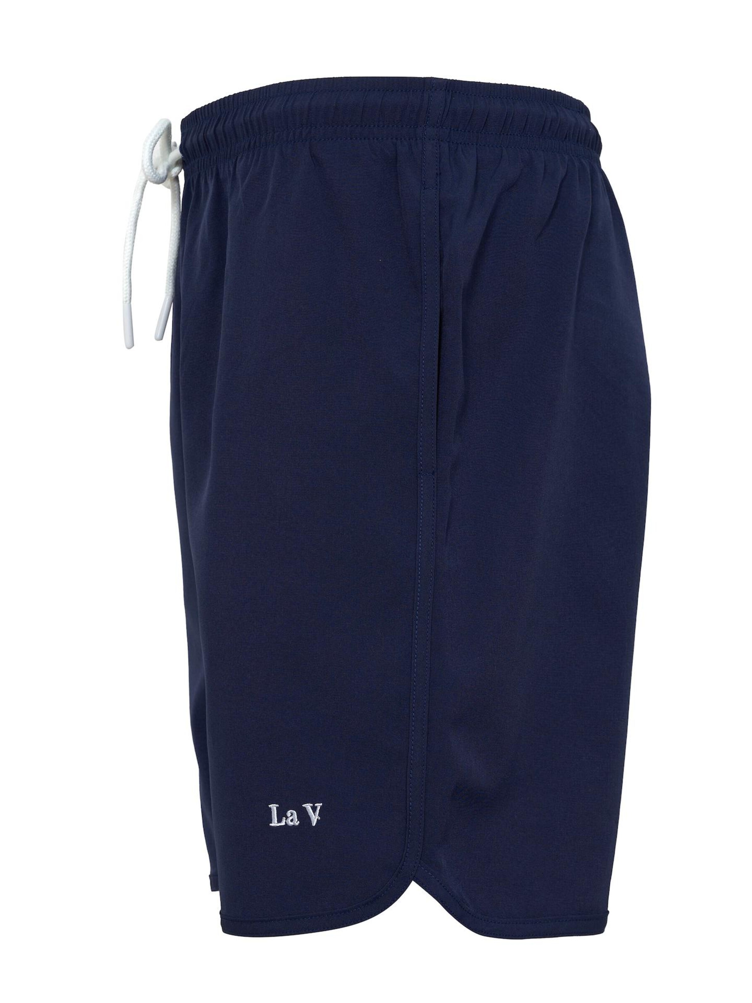 La V Zwemshorts in Blauw
