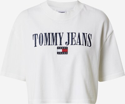 Tommy Jeans Skjorte i mørkeblå / mørkerød / hvit, Produktvisning