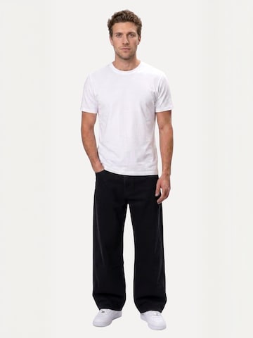 regular Pantaloni 'Performance' di TEESHOPPEN in nero: frontale