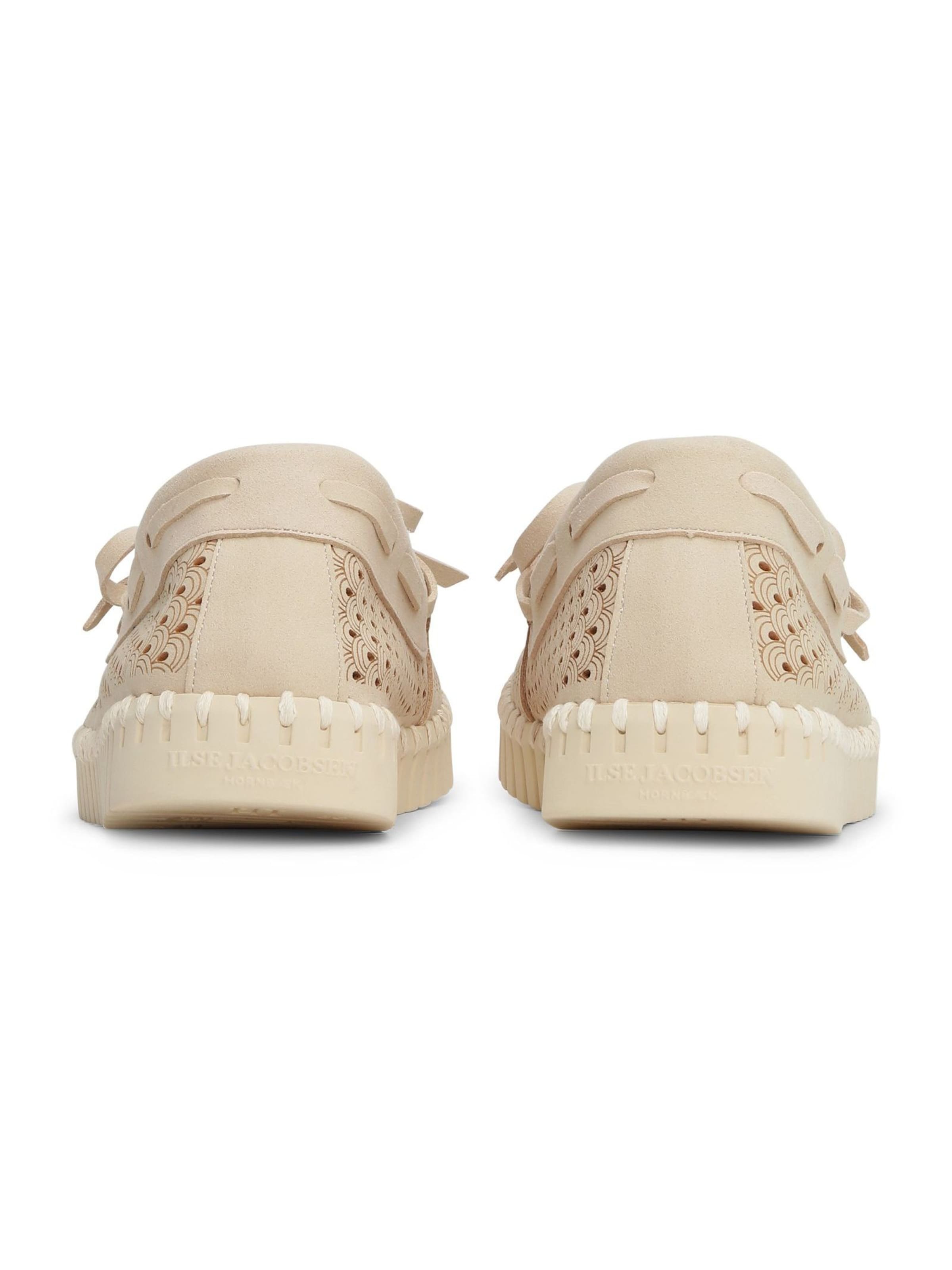 Mocassin 'TULIP3074' ILSE JACOBSEN en blanc