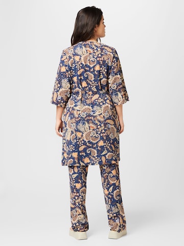 Kimono 'Luxiva' ONLY Carmakoma en bleu