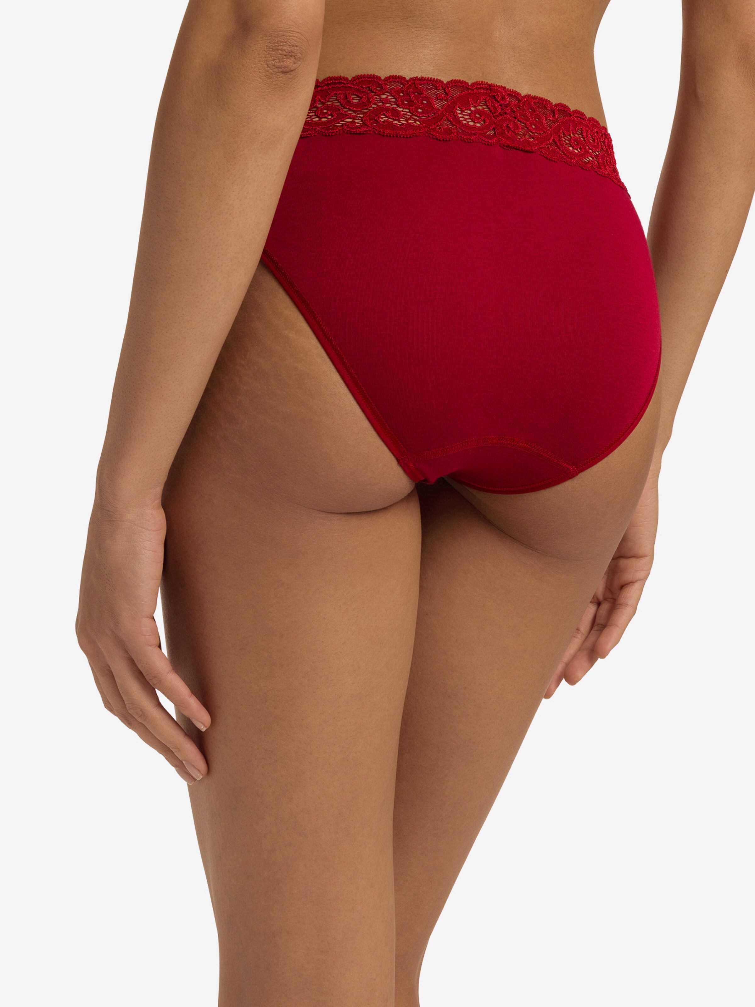 Slip ' Moments ' Hanro en rouge